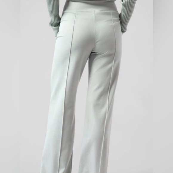 Athleta Eastbound Wide Leg Pant Size 8 Light Blue - Picture 2 of 16